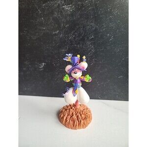 Vintage Scarecrow Mouse Figurine